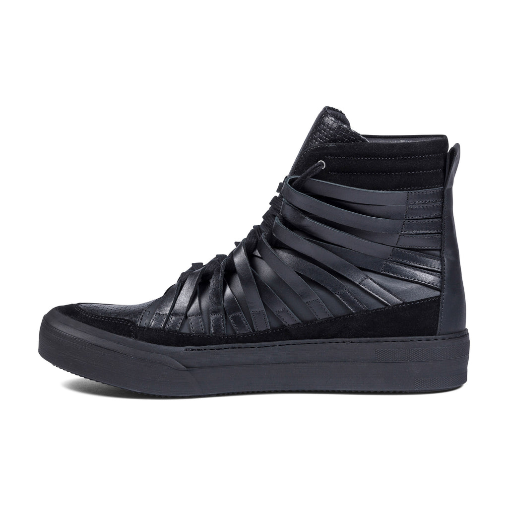 Falco High-Top Sneakers, Black