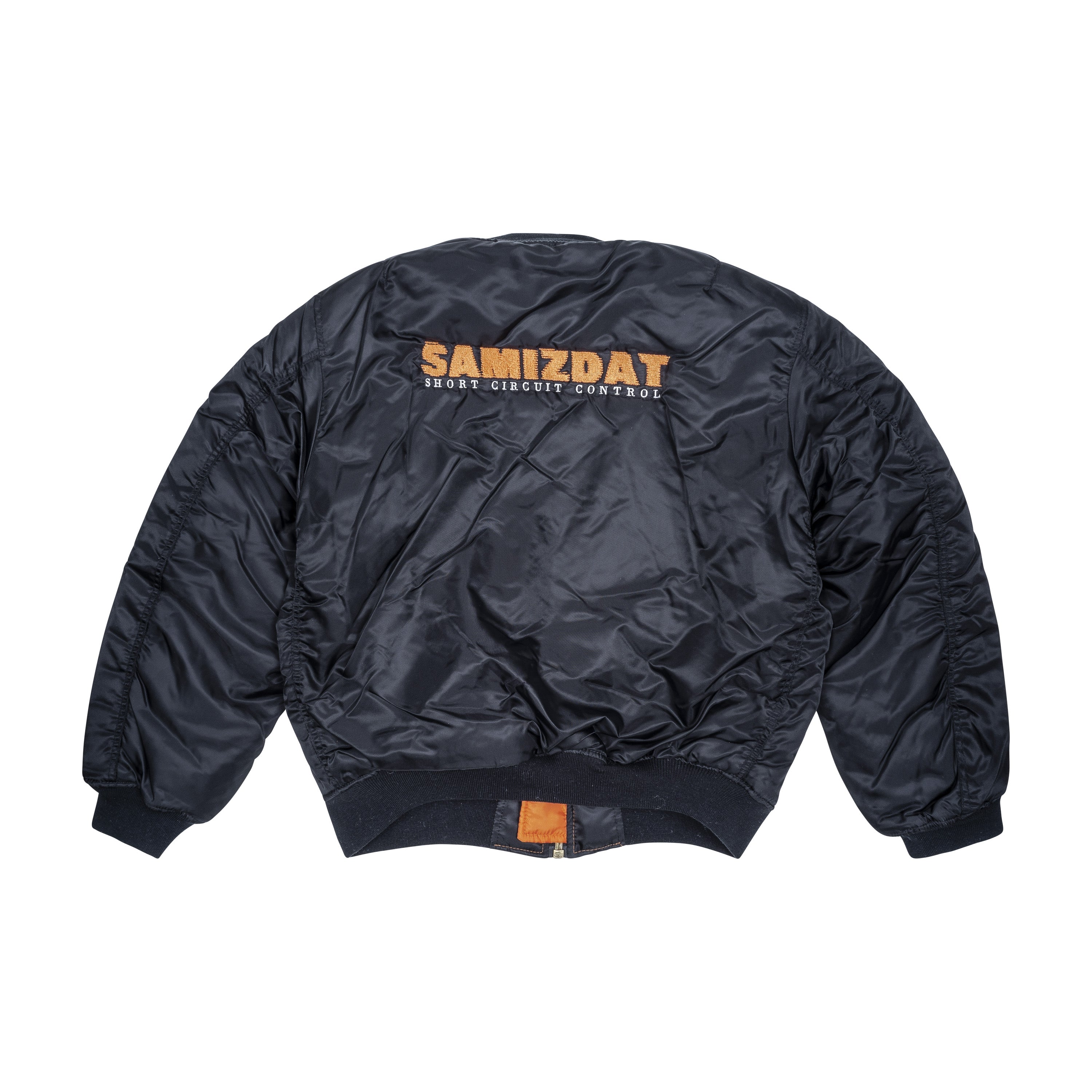 LOGO BOMBER JACKET, BLACK