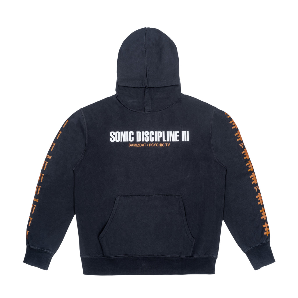SAMIZDAT - SONIC DISCIPLINE III HOODIE, BLACK - S | #size_us S  = jp 1 = eu 46