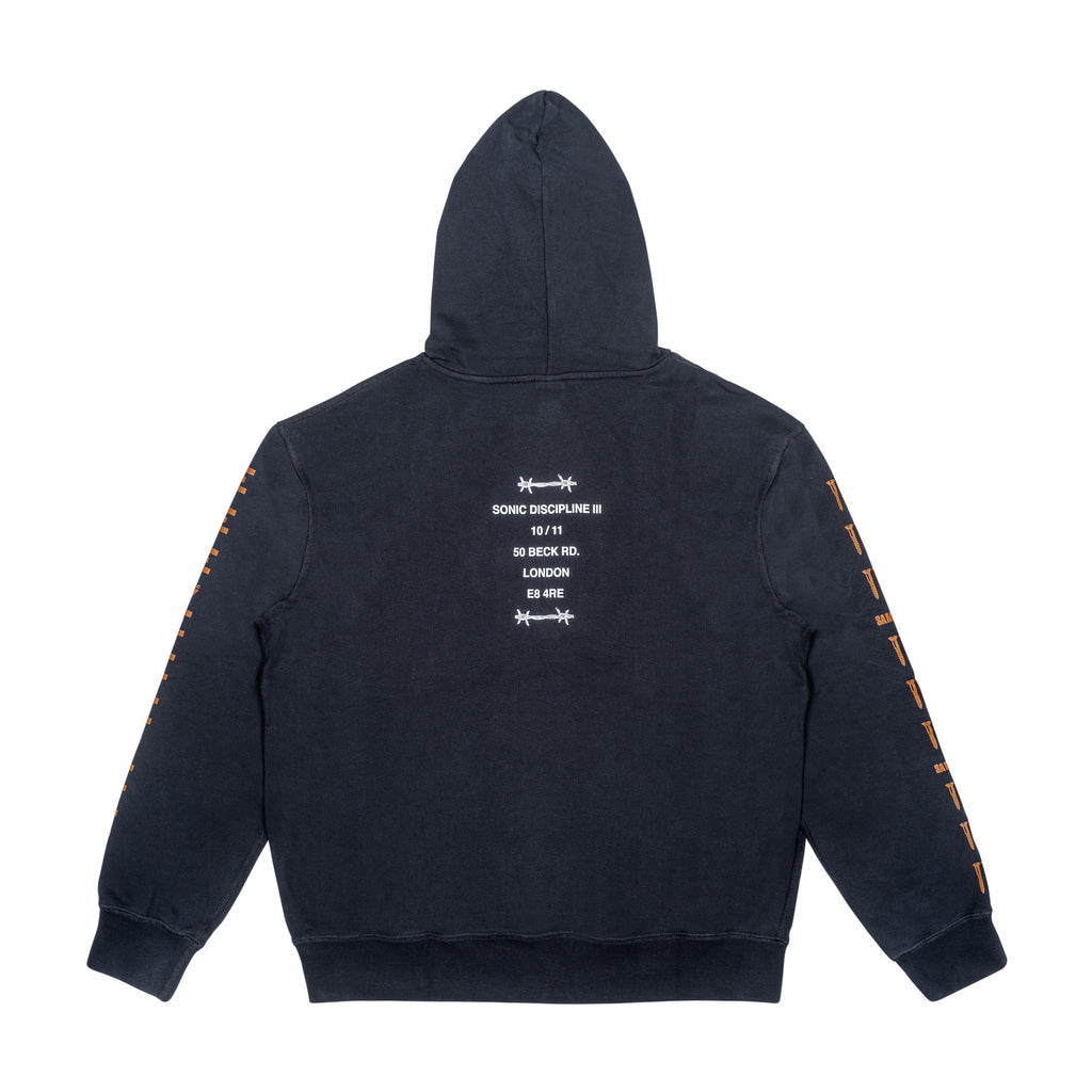 SONIC DISCIPLINE III HOODIE, BLACK