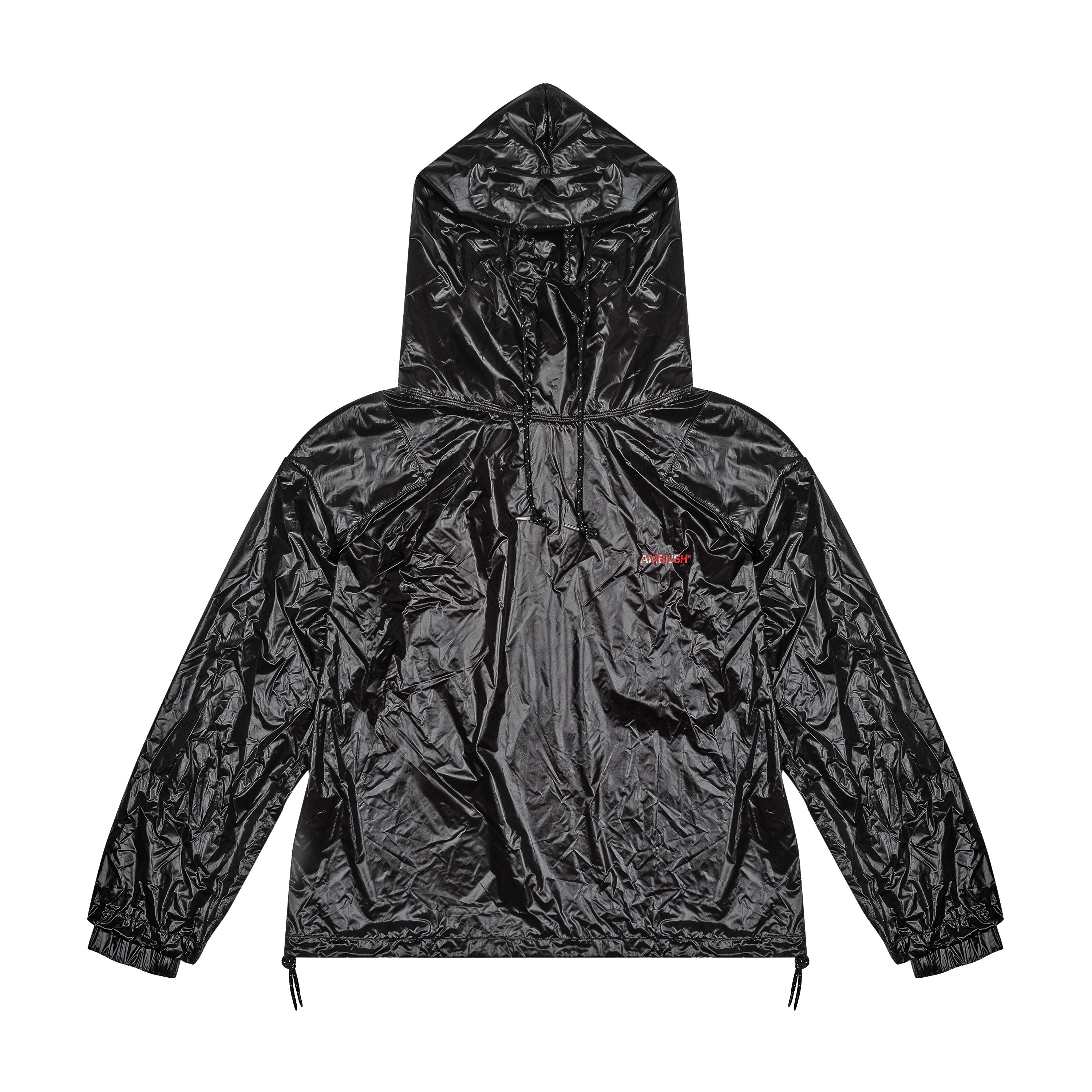 AMBUSH - FITTED HOODIE, BLACK, 2 | #size_us M = jp 2 = eu 48