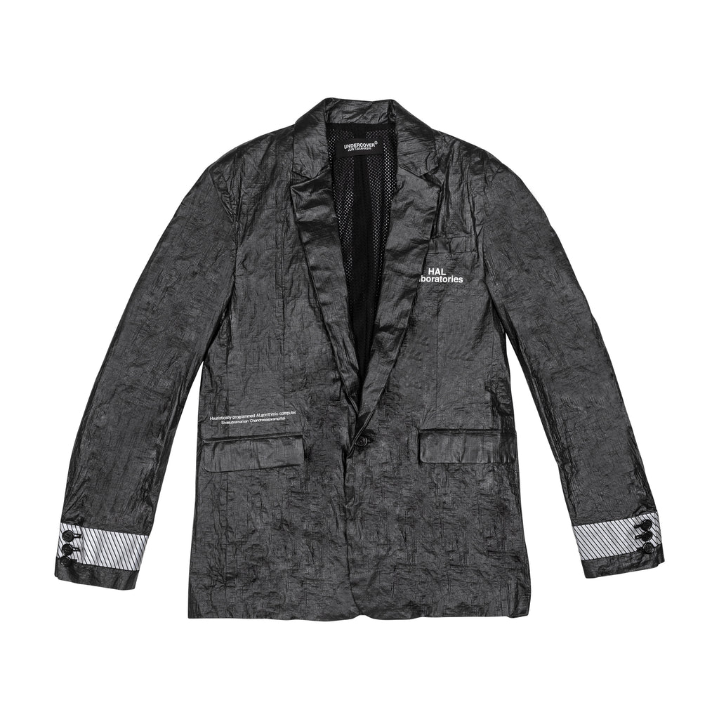 UNDERCOVER - COATED JACKET, BLACK - 2 | #size_us M = jp 2 = eu 48