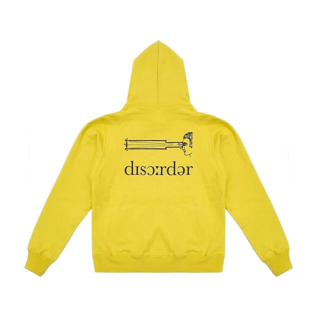 ORDER DISORDER HOODIE, YELLOW