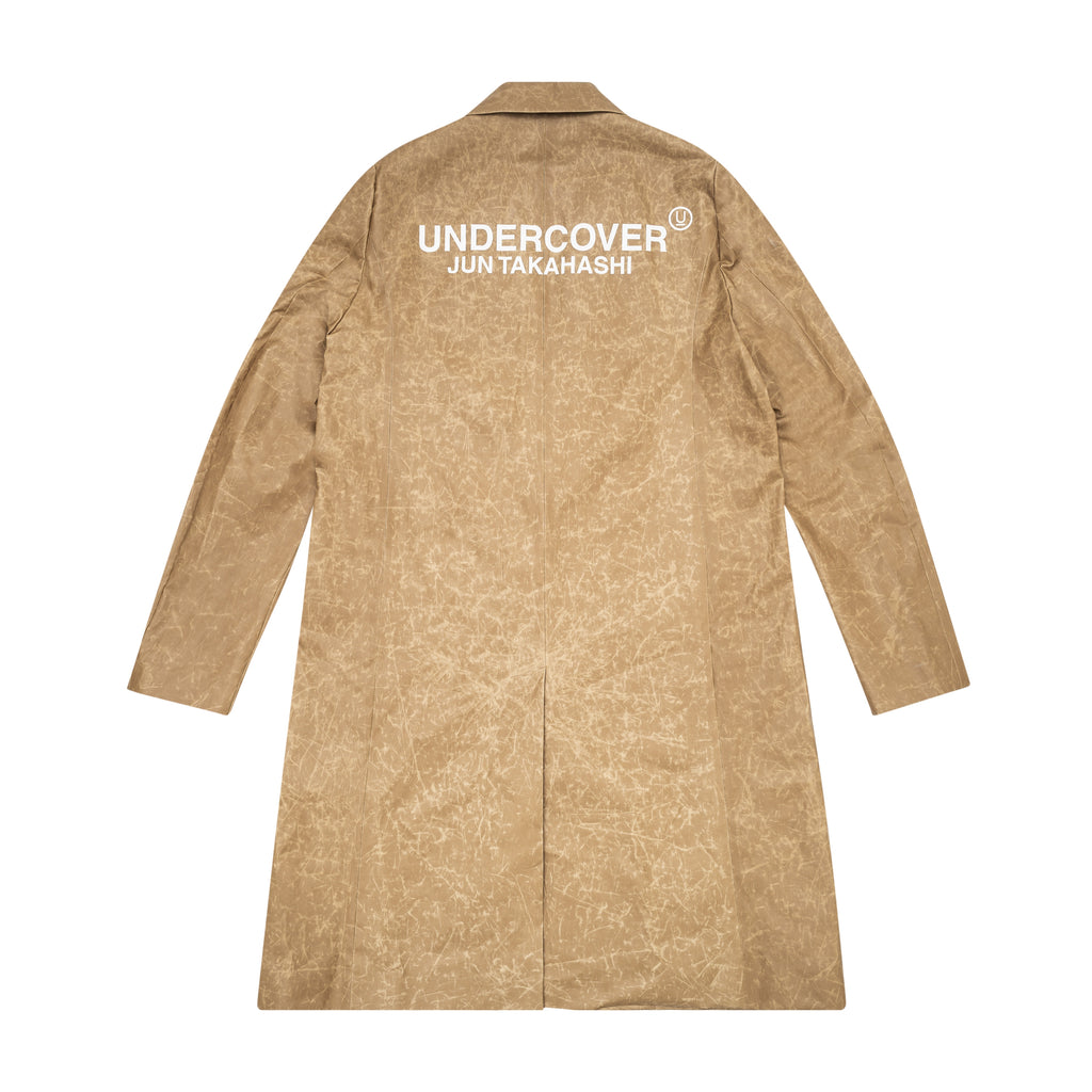Logo Coat, Dark Beige