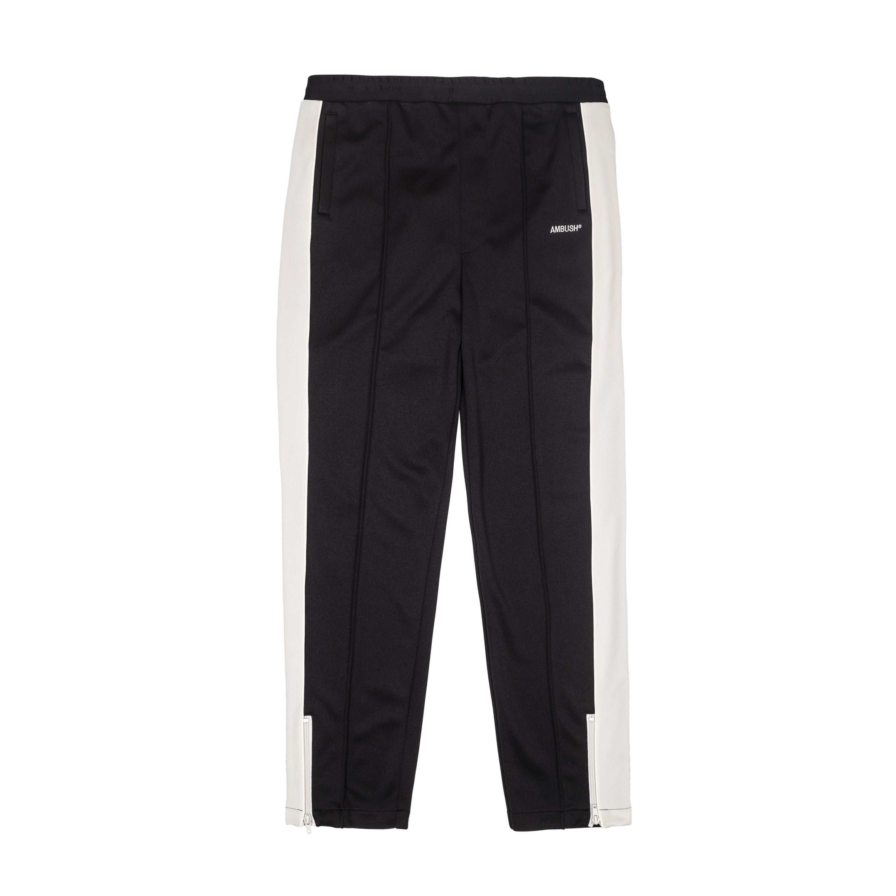 AMBUSH - WAVES TRACK PANTS, BLACK - 2 | #size_us M = jp 2 = eu 48