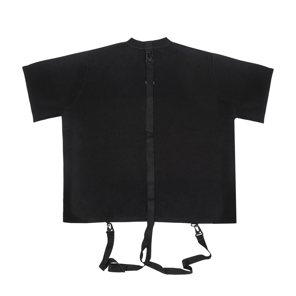 CRASHED 3M T-SHIRT, BLACK