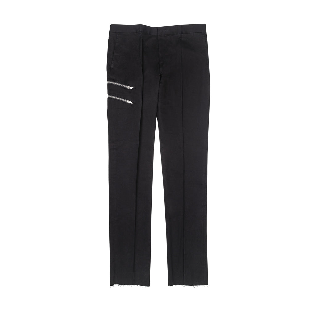 YANG LI - SLIM TAILORED TROUSERS, BLACK - 48 | #size_us M = jp 2 = eu 48