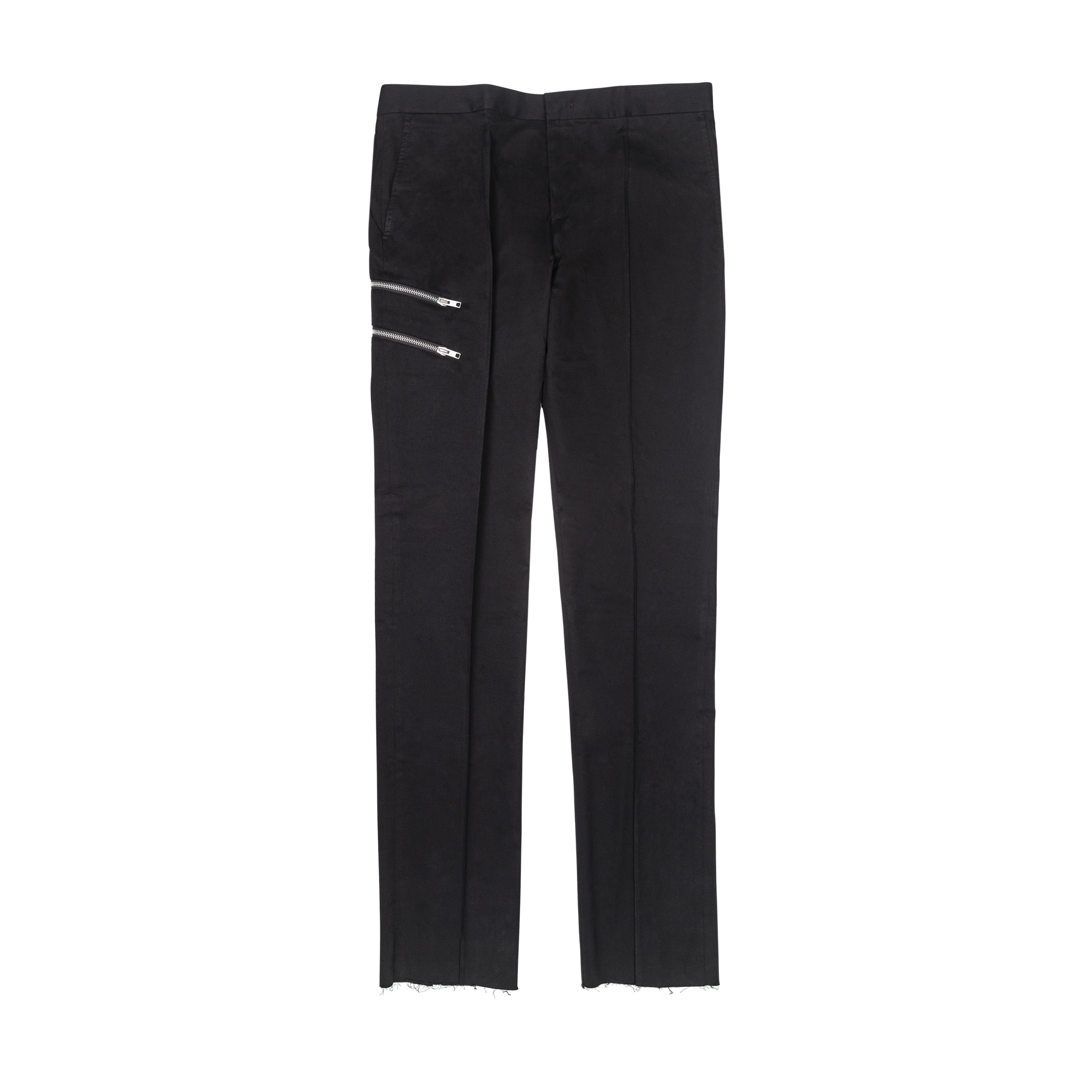 YANG LI - SLIM TAILORED TROUSERS, BLACK - 48 | #size_us M = jp 2 = eu 48