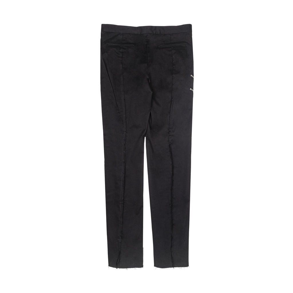 SLIM TAILORED TROUSERS, BLACK