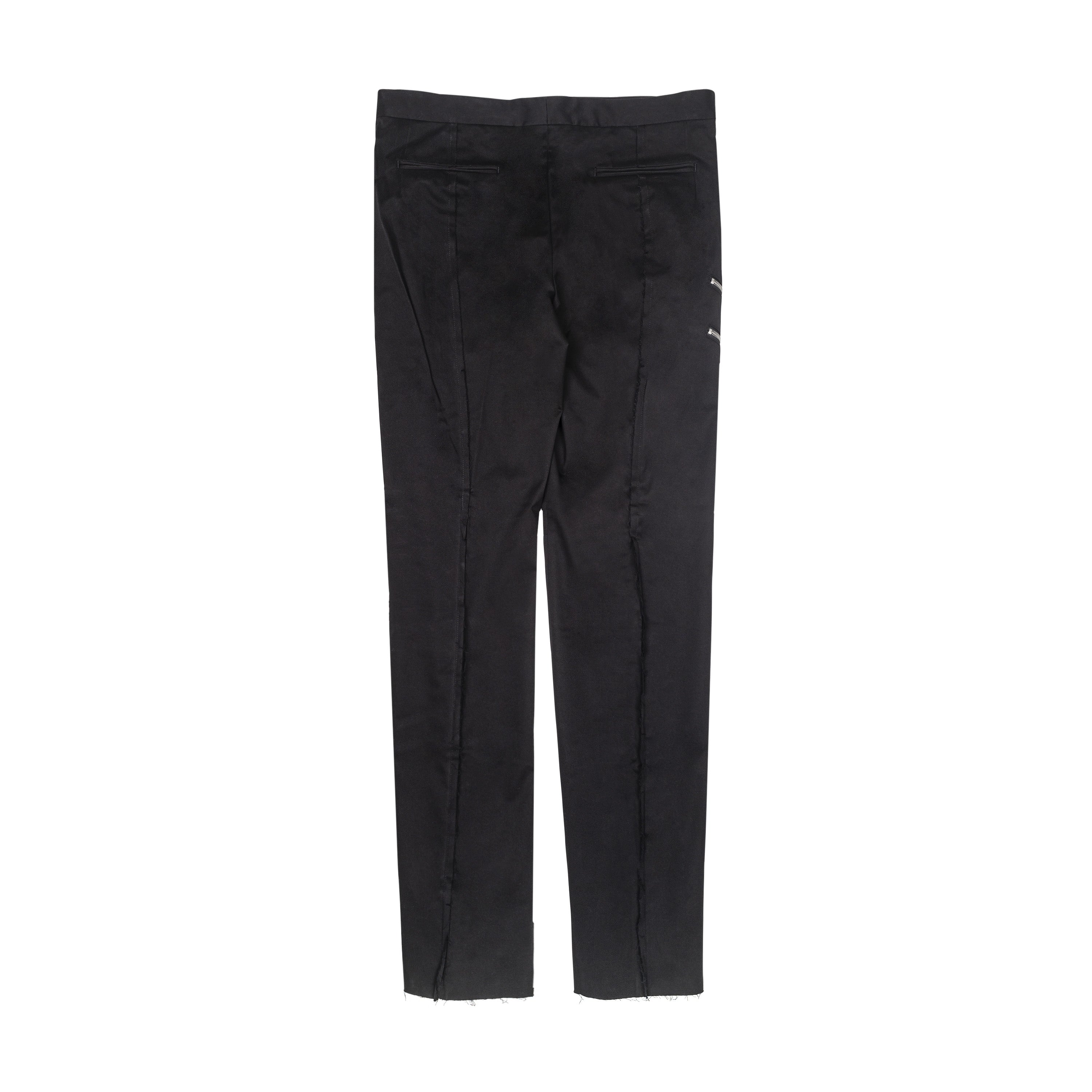 SLIM TAILORED TROUSERS, BLACK