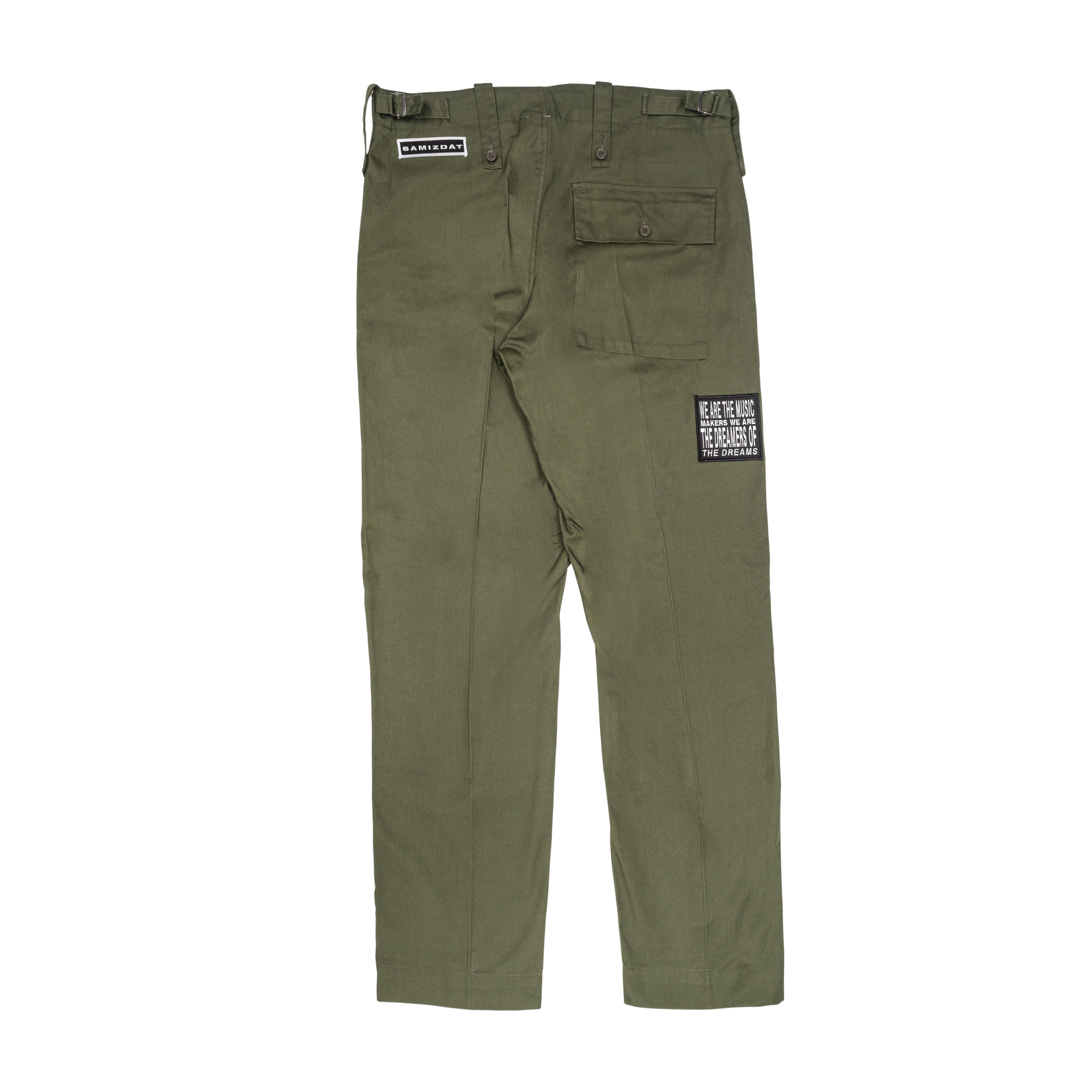 PATCH CARGO TROUSERS, KHAKI