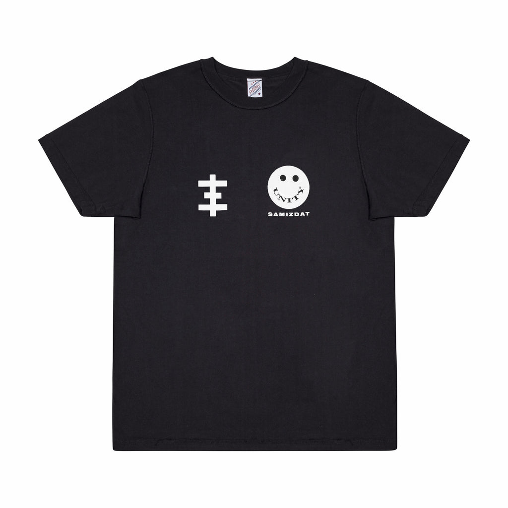 SAMIZDAT - DISCOGRAPHY T-SHIRT, BLACK - S | #size_us S  = jp 1 = eu 46