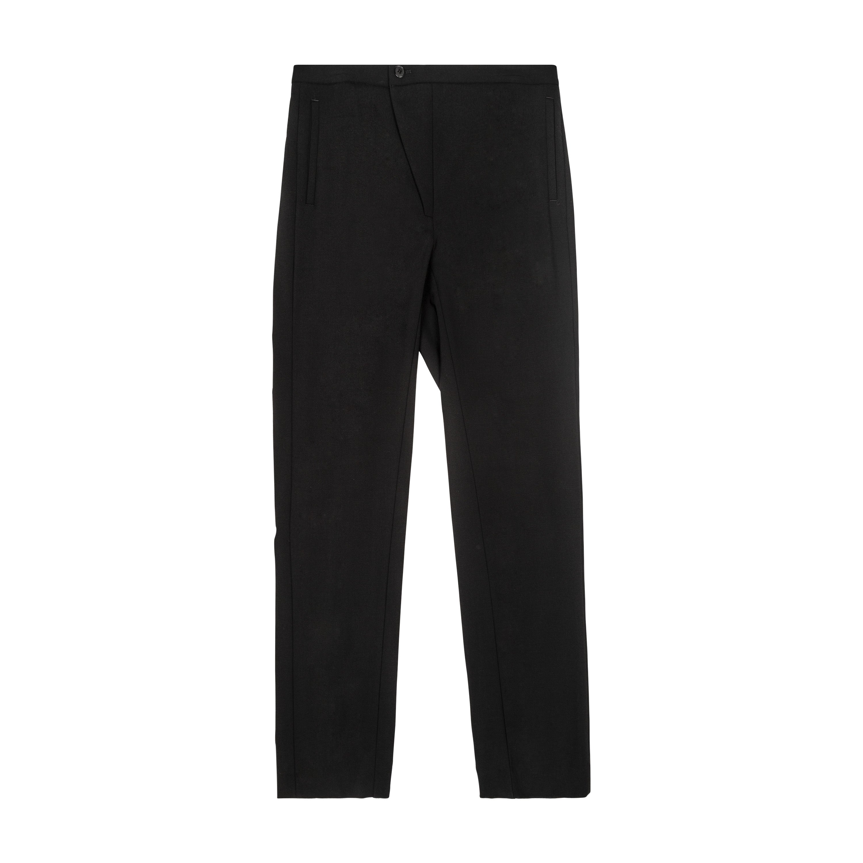 AMBUSH - SLIM SUIT PANTS, BLACK - 2 | #size_us M = jp 2 = eu 48