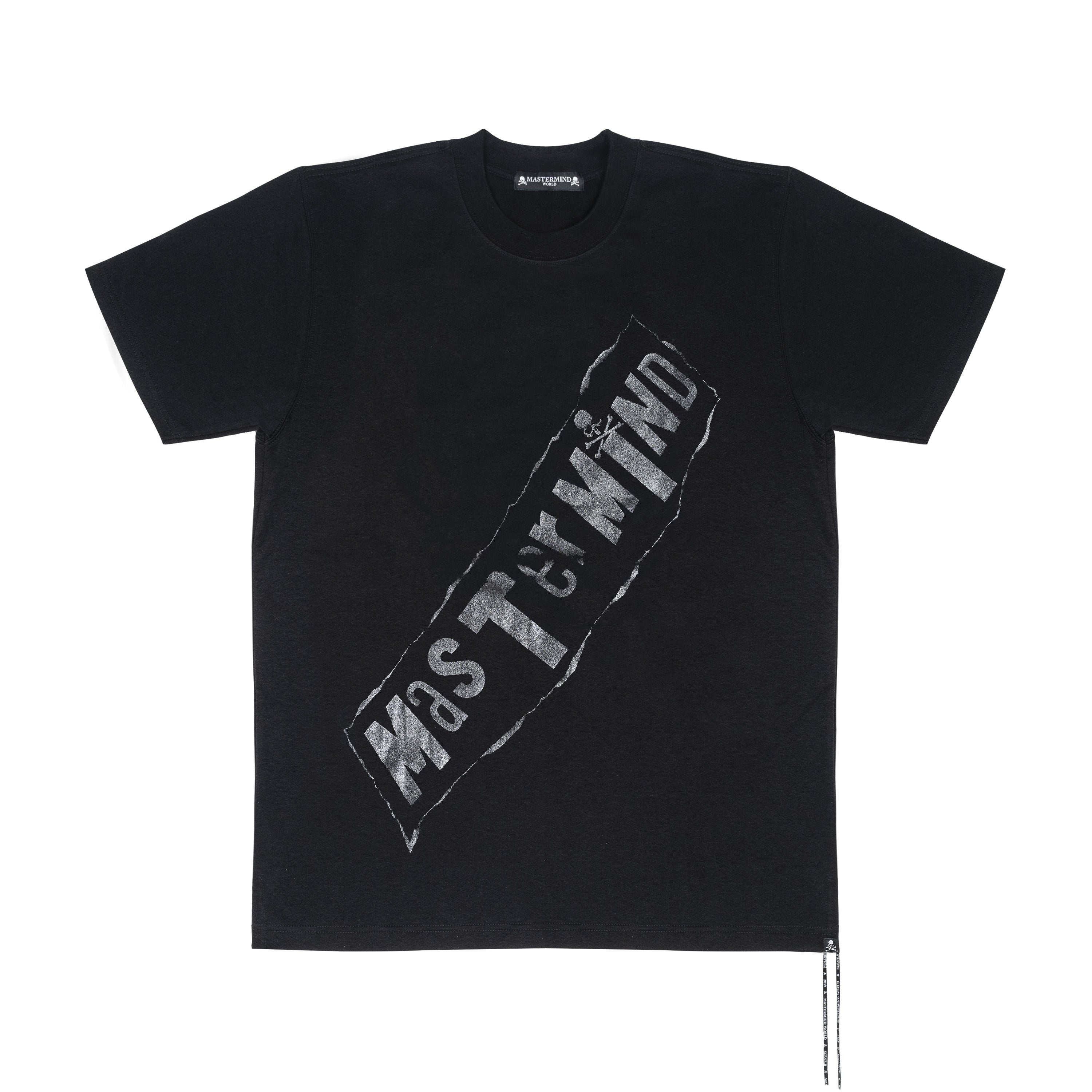 MASTERMIND - MONOCHROME T-SHIRT, BLACK - M | #size_us M = jp 2 = eu 48