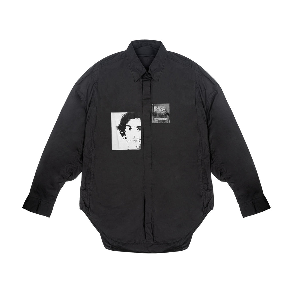 JULIUS - WOVEN SHIRT, BLACK - 2 | #size_us M = jp 2 = eu 48