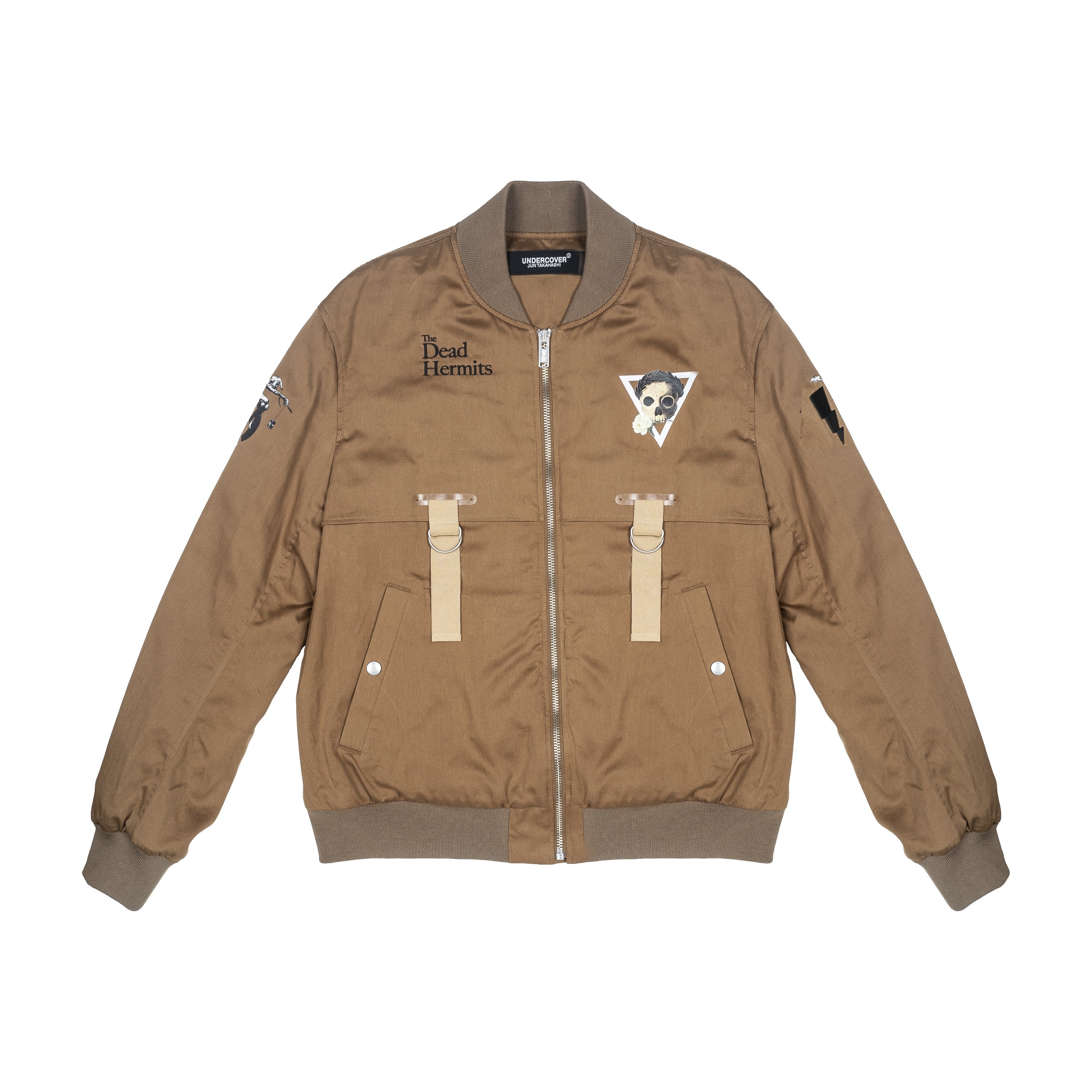 UNDERCOVER - DEAD HERMITS BLOUSON, CAMEL - 3 | #size_us L  = jp 3 = eu 50