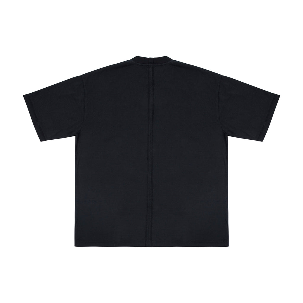 JERSEY CUTS T-SHIRT PATCH 03, BLACK