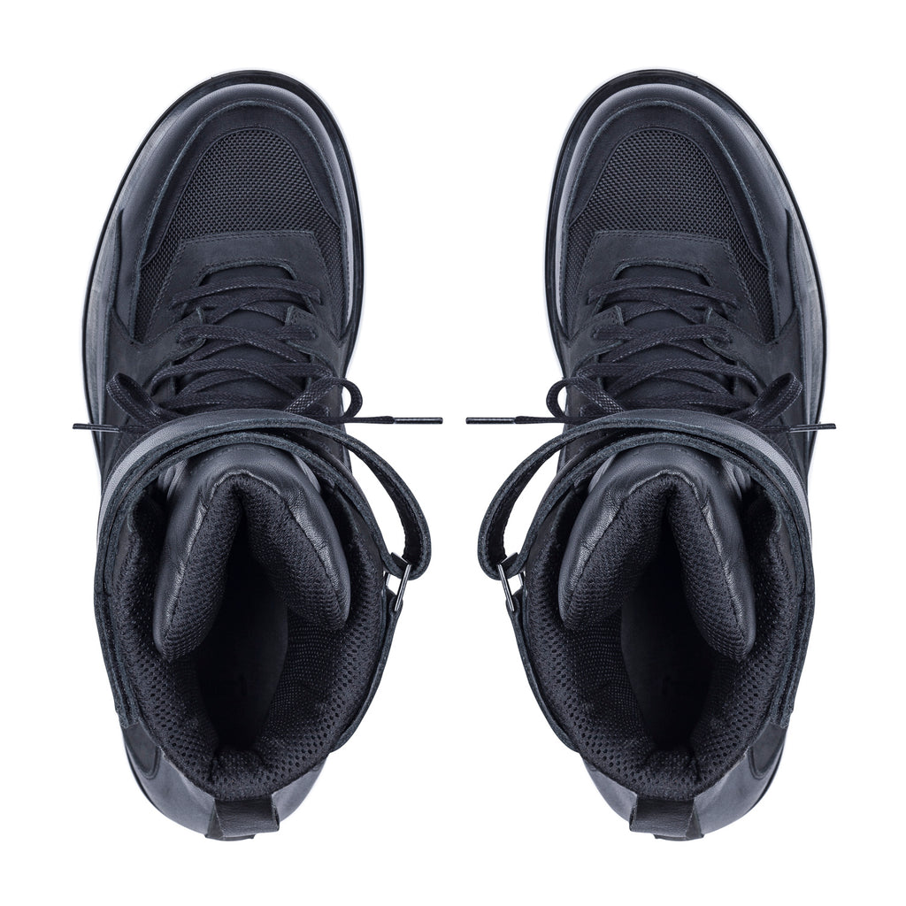 MILITARY SNEAKERS, BLACK