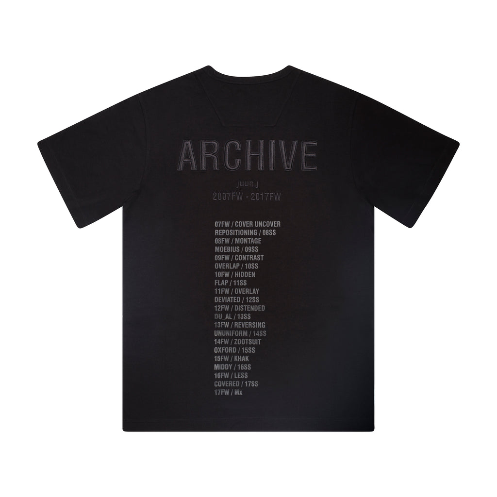 ARCHIVE T-SHIRT, BLACK