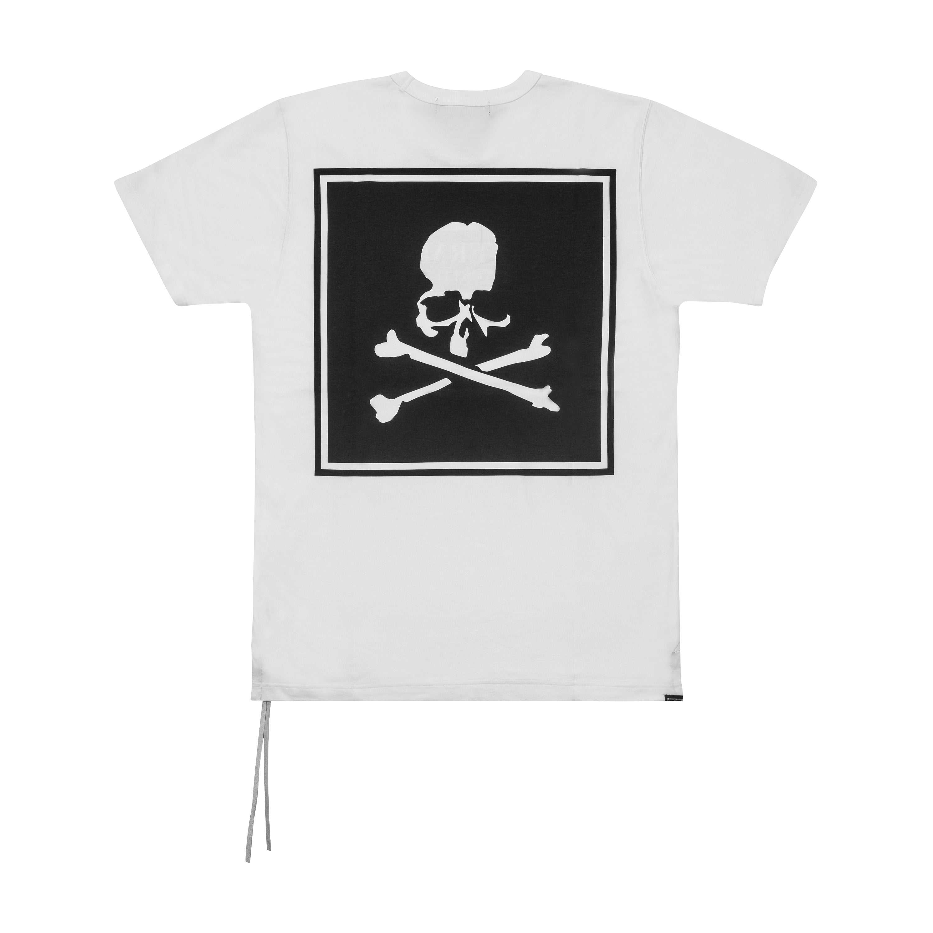 SKULL LOGO T-SHIRT 03, WHITE