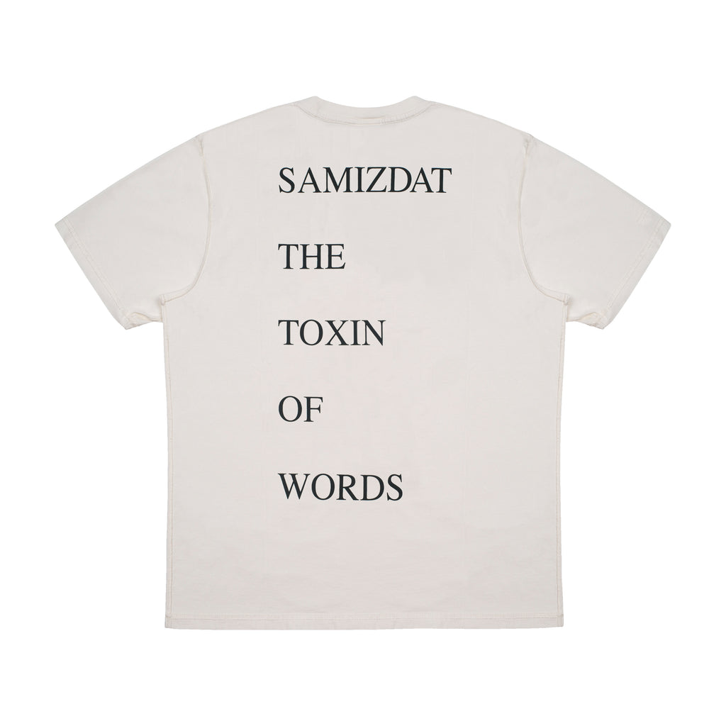 LOGO T-SHIRT 01, OFF WHITE