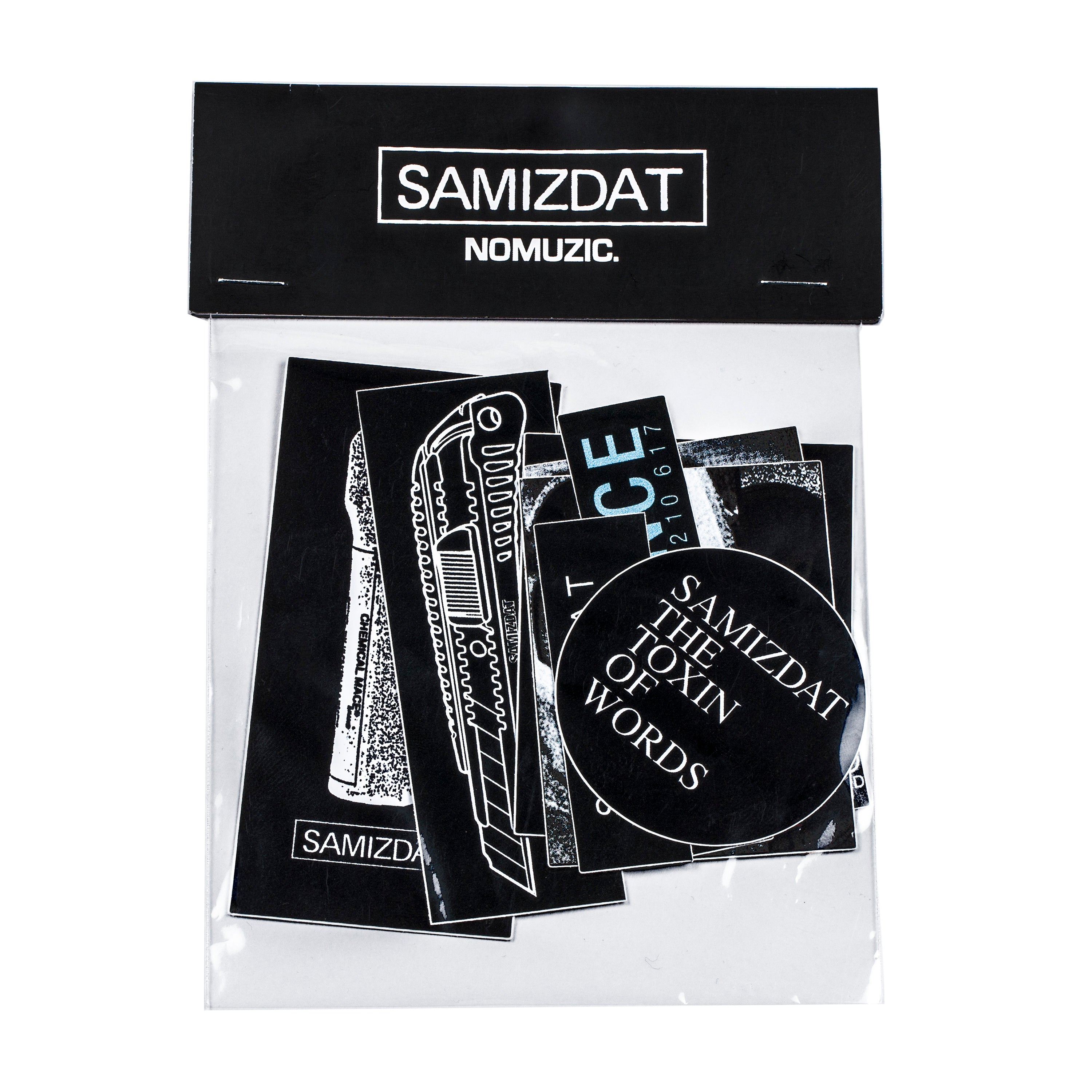 SAMIZDAT STICKER SET ONE SIZE FITS ALL | #size_One Size fits all