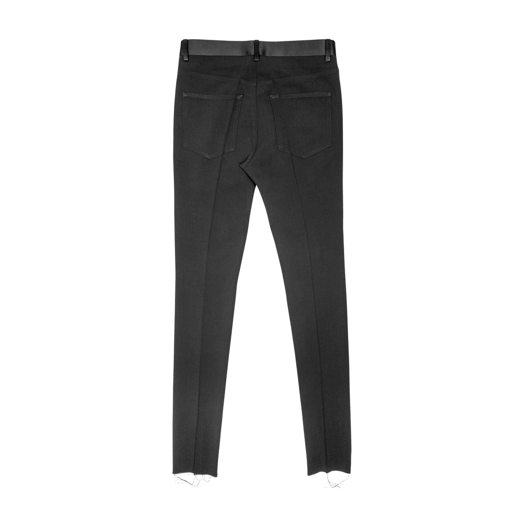 SUIT  STYLE  TROUSERS, BLACK