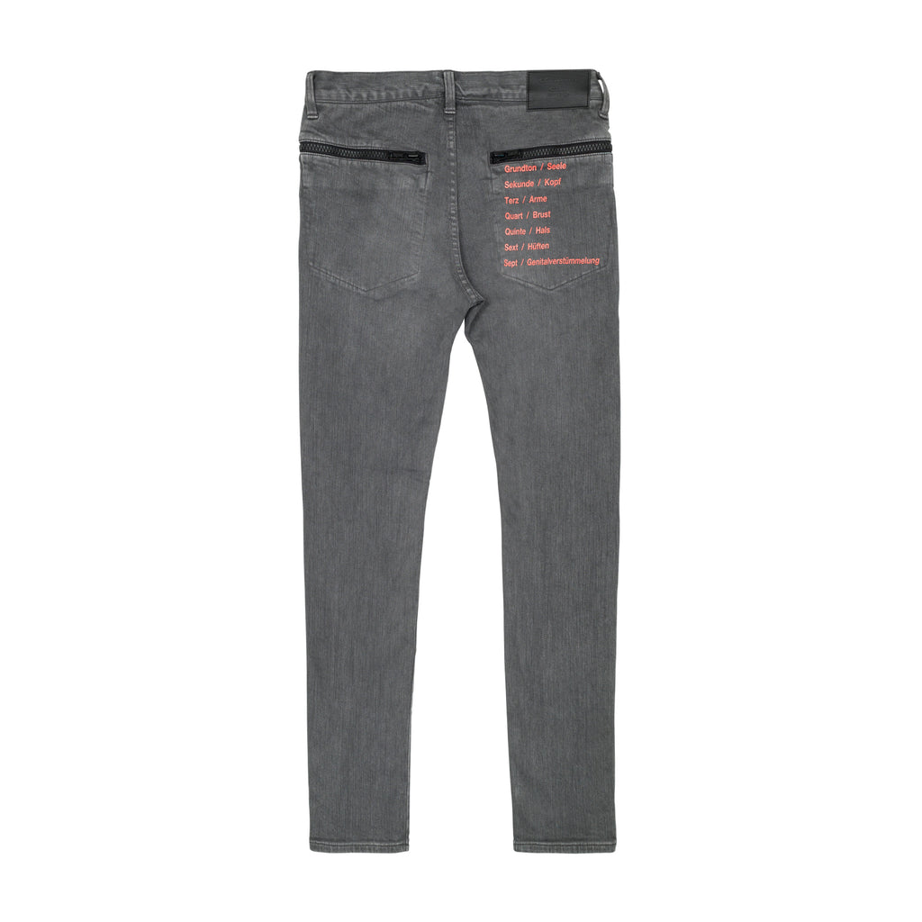 JEANS, BLACK