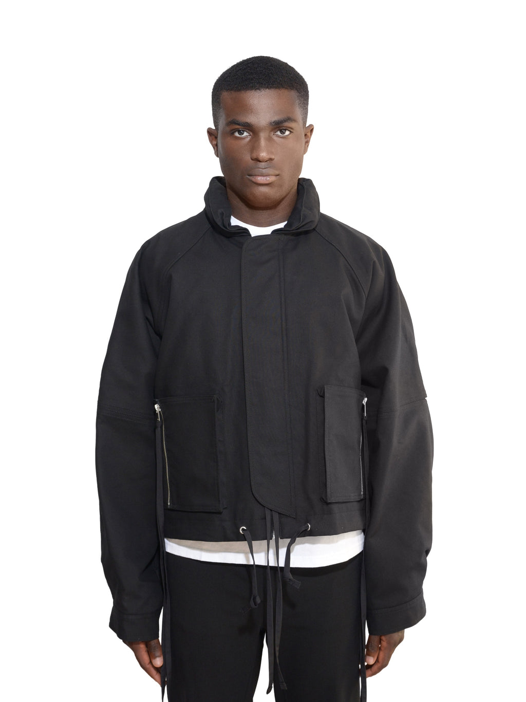 Woven Jacket, Black - 3 | #size_us L  = jp 3 = eu 50