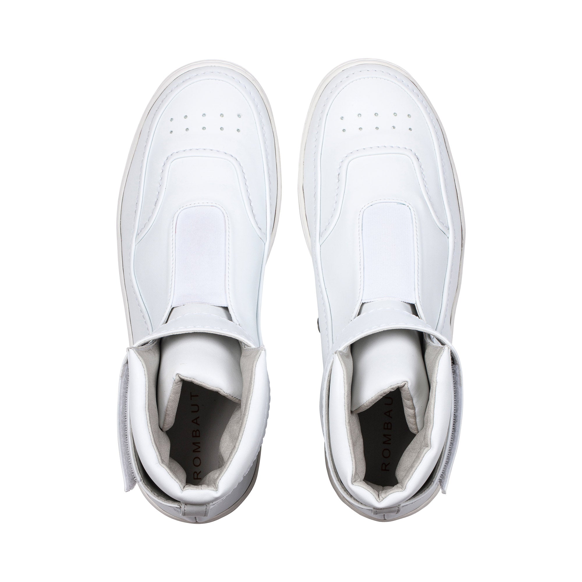 BASS, Hi top Sneakers, WHITE